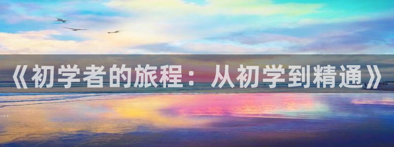 中欧体育网页版：《初学者的旅程：从初学到精通》