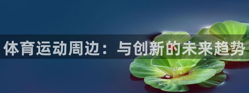 中欧体育官网：体育运动周边：与创新的未来趋势